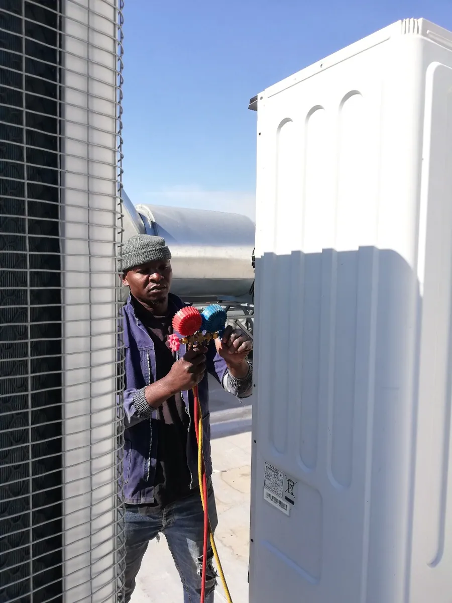 Air conditioning and HVAC work photograph