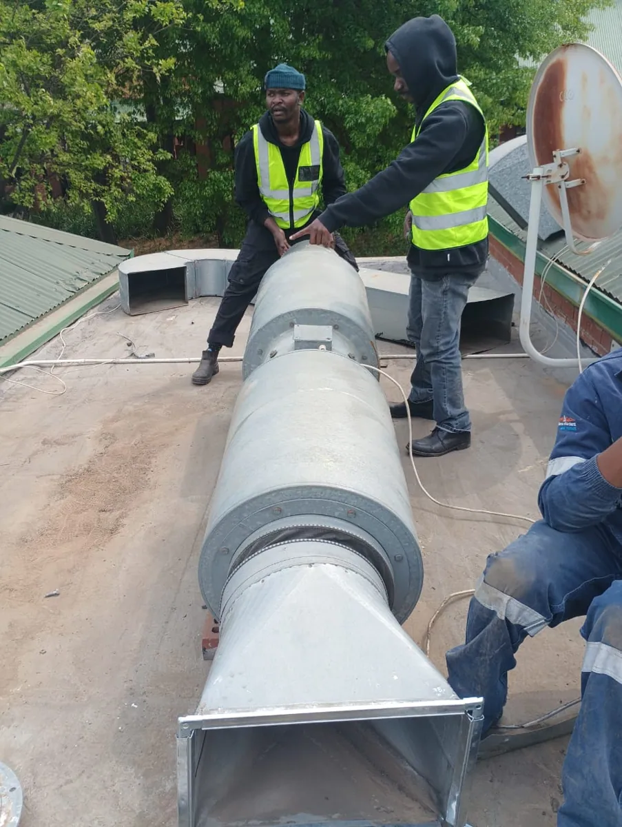 Air conditioning and HVAC work photograph