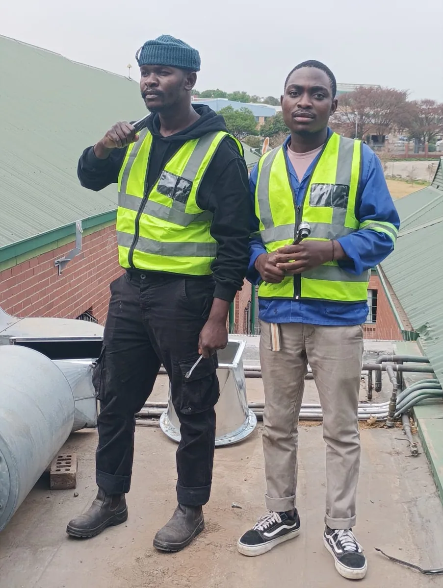 Air conditioning and HVAC work photograph